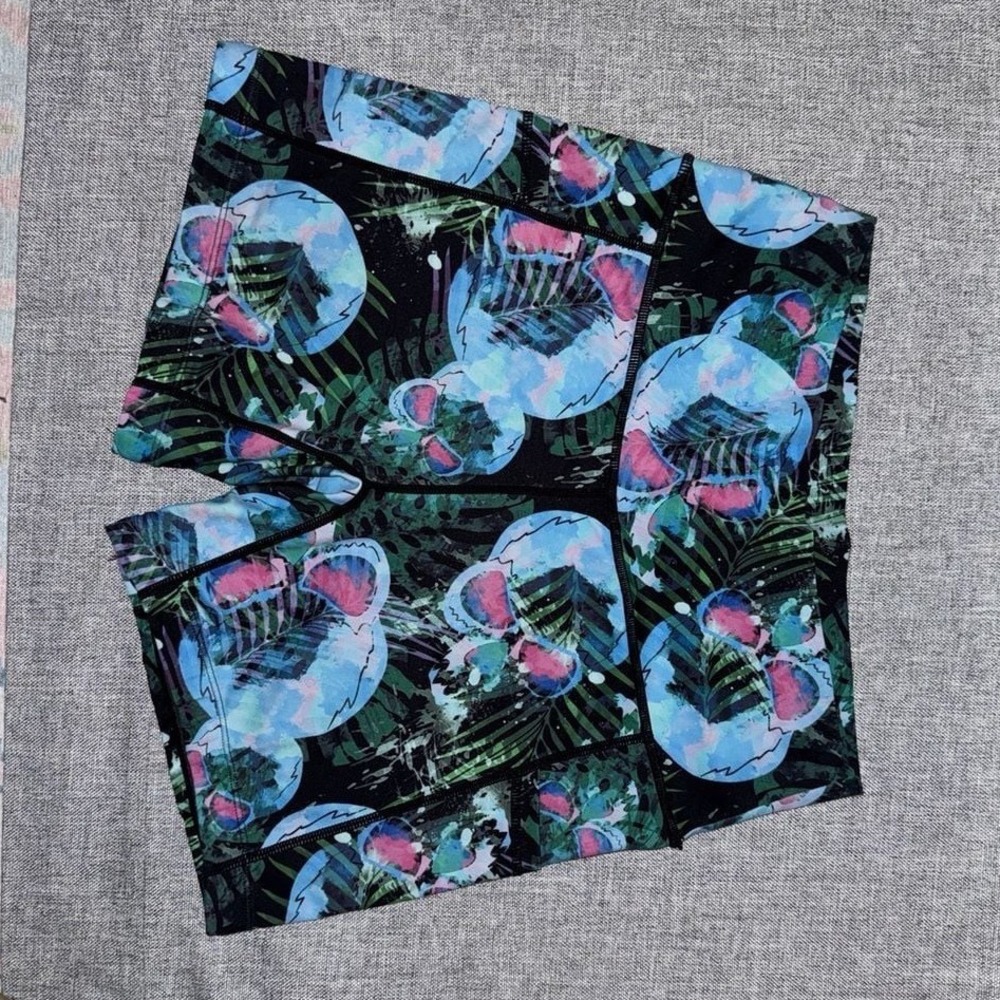 Constantly Varied Gear CVG Miami Skulls Tropical Workout Shorts